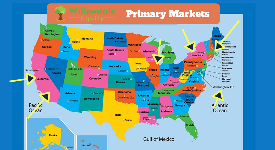 Primary market example map
