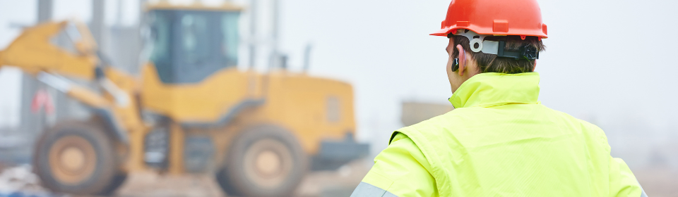 construction worker on site