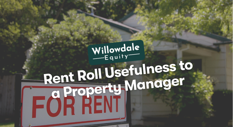 How is a Rent Roll Useful to a Property Manager