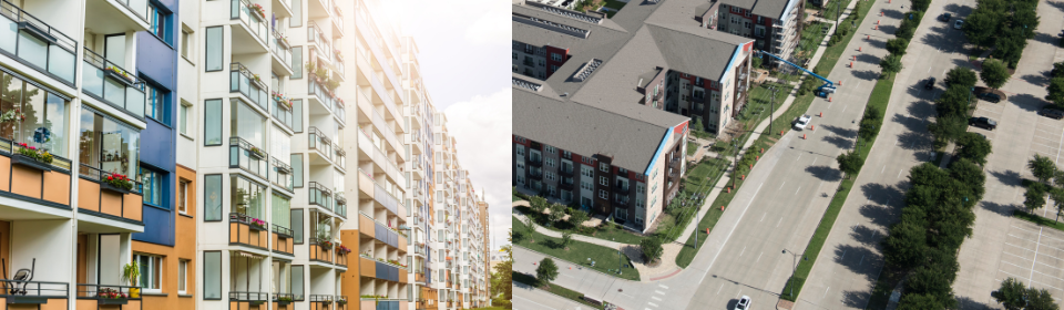 luxury apartment and affordable apartment