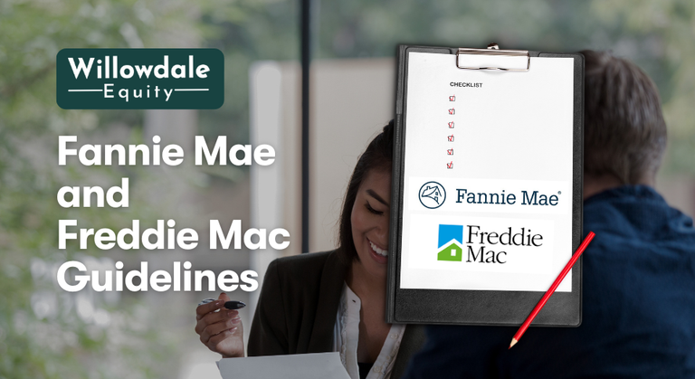 fannie mae and freddie mac guidelines