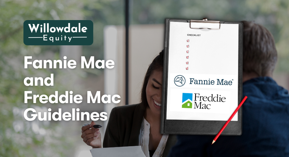fannie mae and freddie mac guidelines