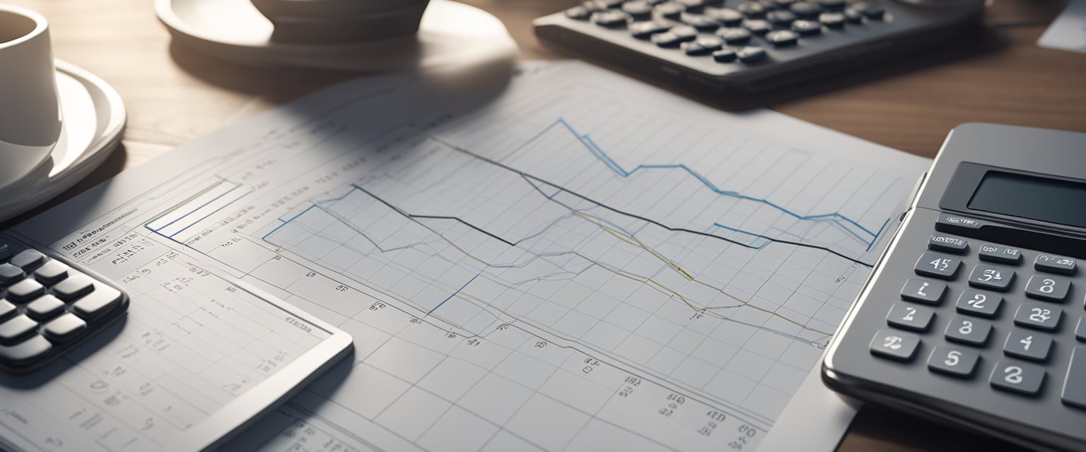 numbers and a calculator